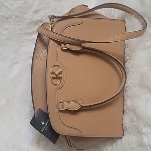 Kate Spade Satchel Pebbled Leather Bag
